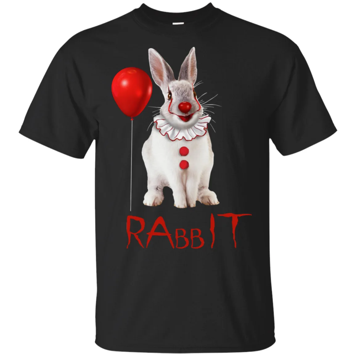 

RabbIT IT Pennywise - Stephen King Tri-Blend T-Shirt Black for Men-Women