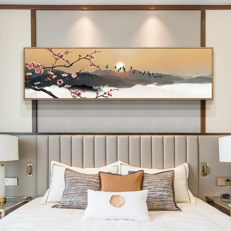 

Plum Blossom Canvas Paintings For Living Room Wall Classical Flowers Wall Art Pictures Large Size Posters And Prints Home Decor