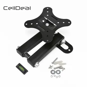 

Universal Adjustable 10KG TV Wall Mount Bracket Flat Panel TV Frame Support 10 Degrees Tilt with Small Wrench for 14 - 27 Inch L