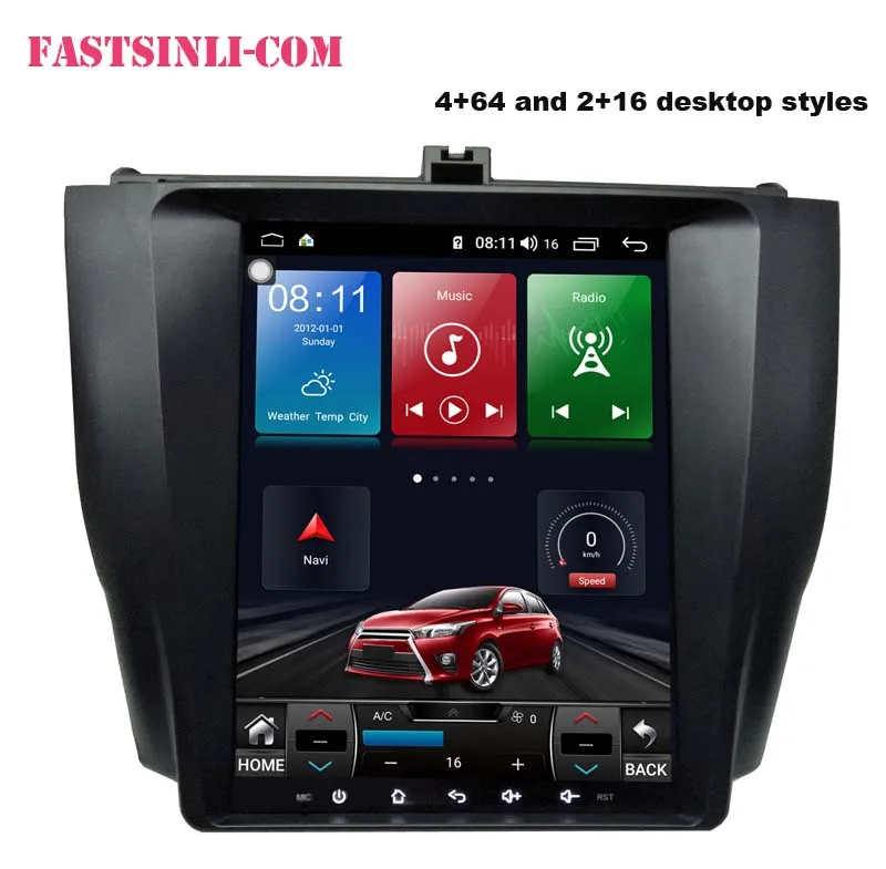 CarPlay Tesla стиль автомобиля радио Мультимедиа Android 9,0 для Honda Accord 7 2003-2007 автомобильный dvd аудио стерео плеер gps навигация RDS