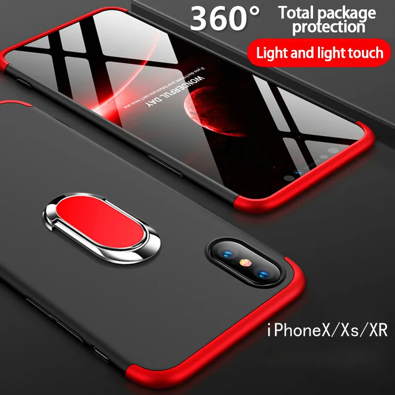 Чехол с полным покрытием 360 градусов для телефона iphone 12 11 Pro max mini 6 6s 7 8 Plus SE2 X XS Max XR |