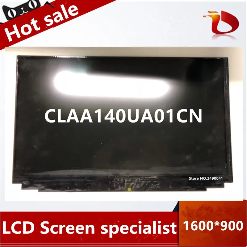 Gread A+ 14 ''CLAA140UA01 CN ЖК-экран 60 гц 30 контактов 1600*900 14 ноутбук с жидкокристаллическим экраном