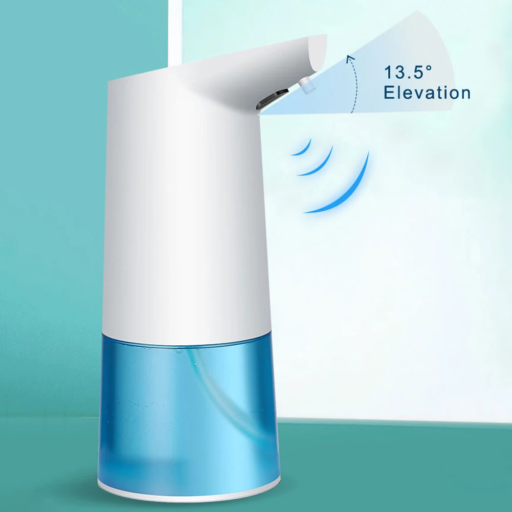 350 мл пустой ИК Автоматический Датчик дозатор для мыла резервуар для геля-антисептика с английскими инструкциями для кухни ванной комнаты
