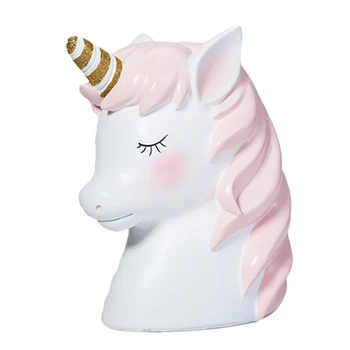 

Cute Cartoon Piggy Bank Unicorn Fashion Personality Money Box Cash Coins Saving Box Digital Coin Counting Money Jar 50A022