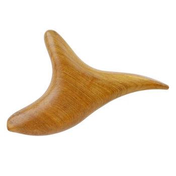 

Wooden Vietnamese Fragrant Wood Massager Triangle Tits Trigeminal Massage Bird Point Improve Blood Circulation Massager Beauty
