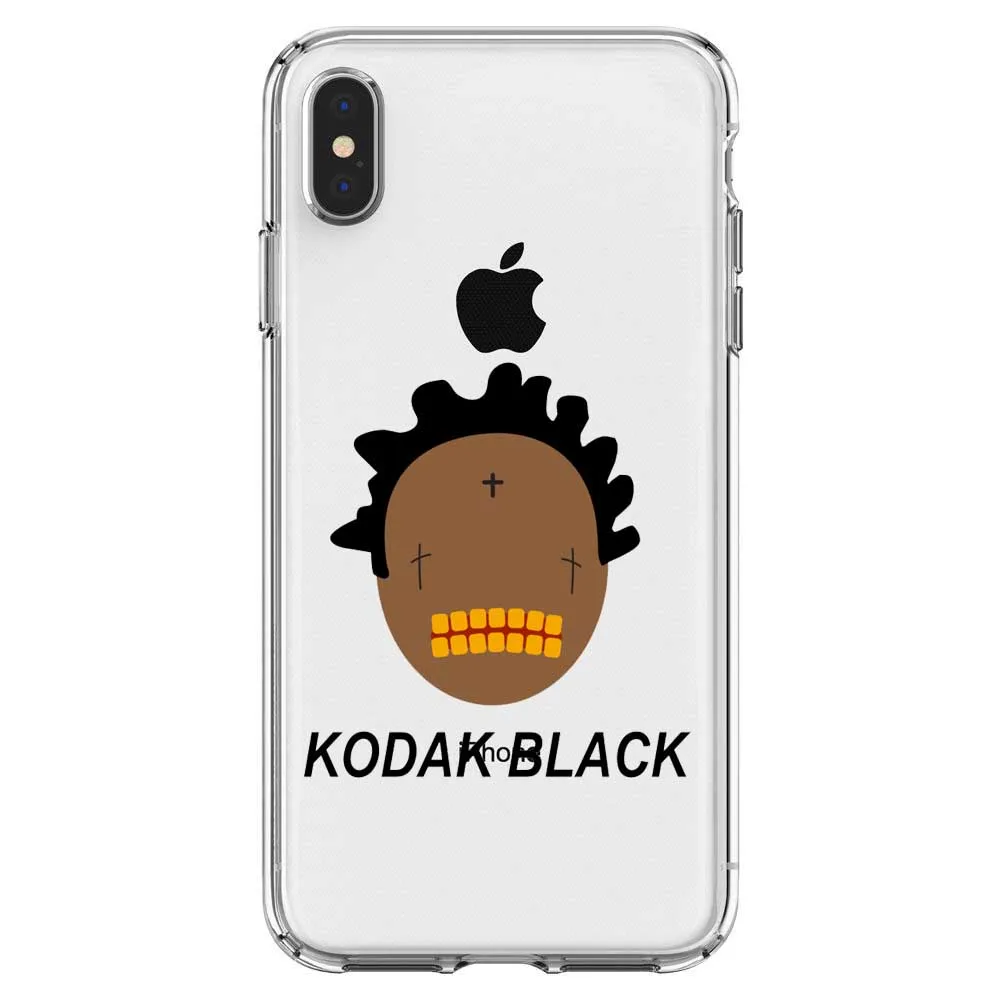 Мягкий чехол из ТПУ для телефона iPhone 11 Pro MAX SE 5 5S 6 6S 7 8 MAX XR XS X10 Plus Kodaks черный чехол для телефона