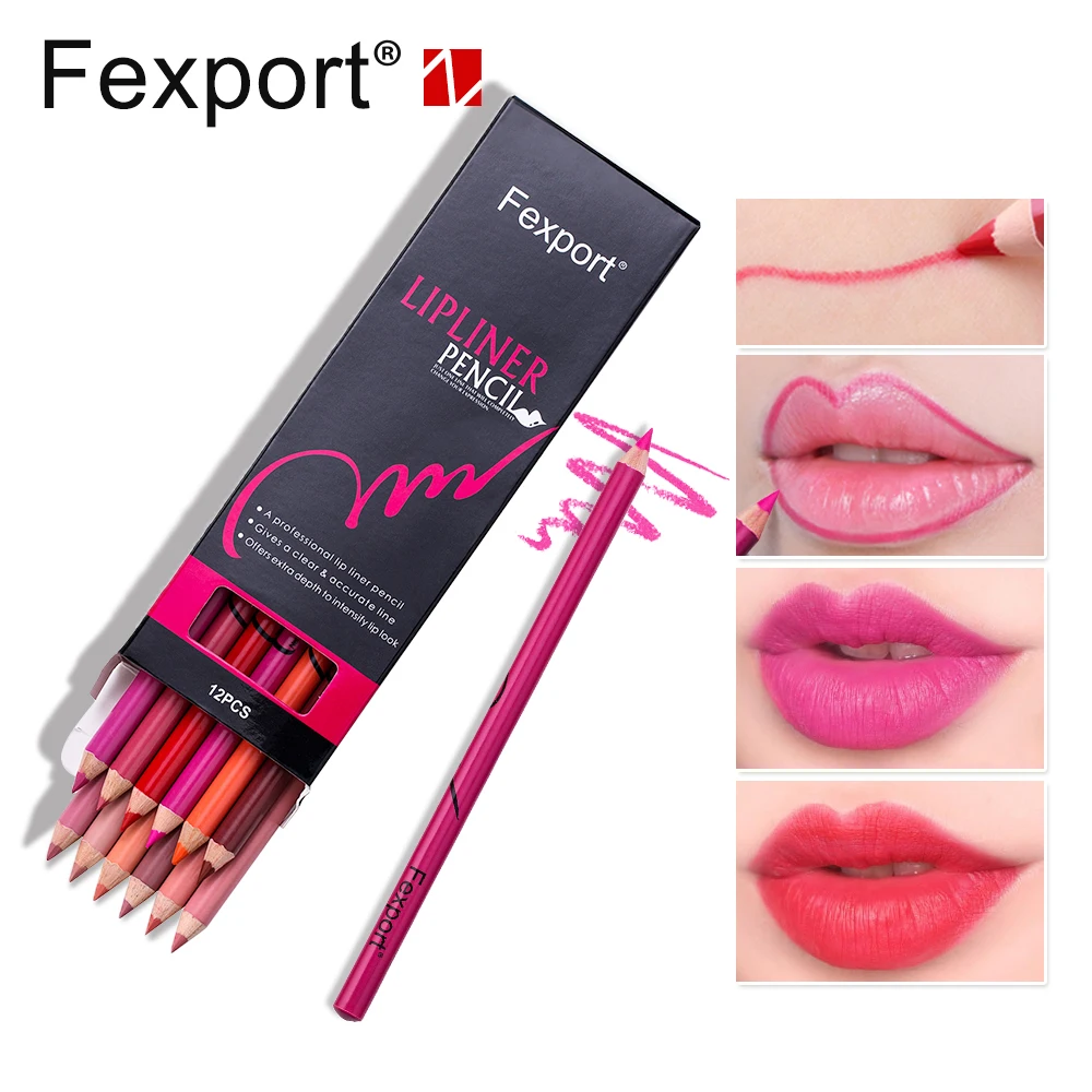 Пигментный макияж Fexport F6109 12 цветов профессиональный карандаш для красоты