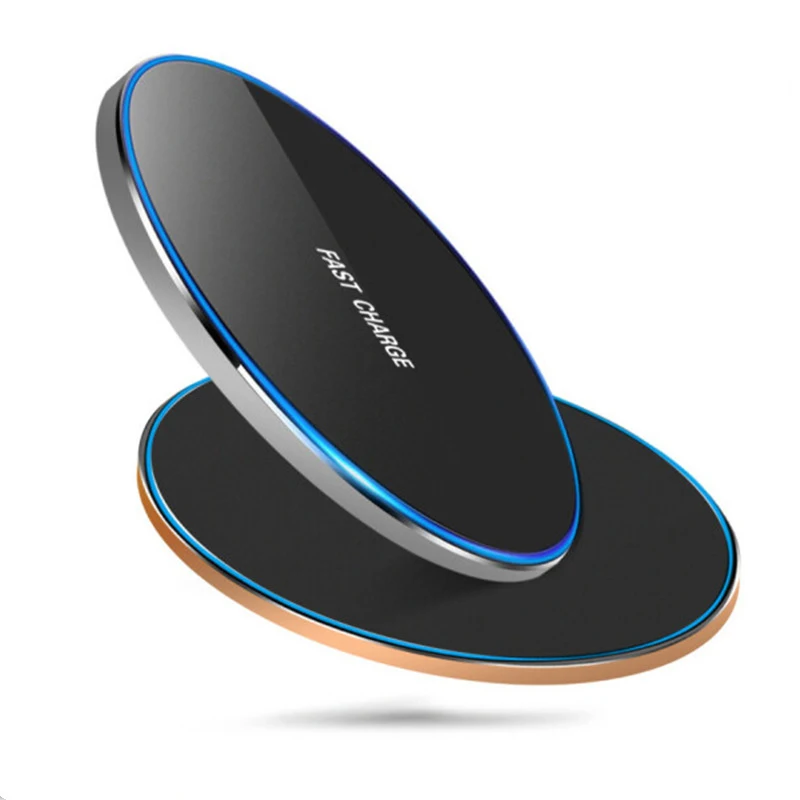 

Fast Wireless Charger for iPhone 8 Plus X XR Xs Max Quick Charging for Samsung S7+ S8+ S9+ Note 8 9 Xiaomi Wireless Pad 10W 7.5W