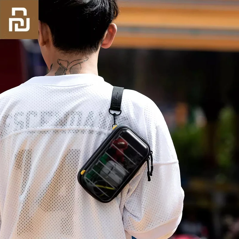 Xiaomi Youpin Let s Go Hermit Shockproof Storage Bag Organizer Men Women Mini Satchel Bag PC 