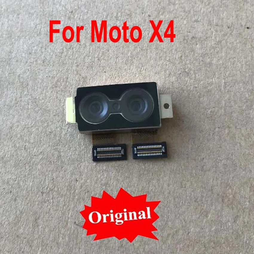 

Original Tested Working Big Main Dual Back Camera For Motorola Moto X4 X (4th gen.) Rear Camera Module Phone Flex Cable Parts