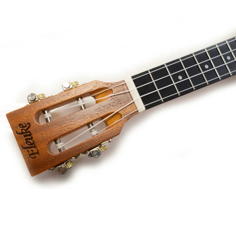 Укулеле сопрано 21 дюйм электрическая красная мини полностью твердая Bluetooth