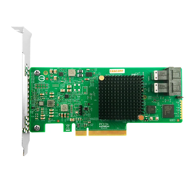 AS3008T 9300 8i IT Mode only (jino) PCI Express 3 0 SATA / SAS 8 Port SAS3 12 ГБ/сек. HBA SFF8643 * 2|Платы расширения| |