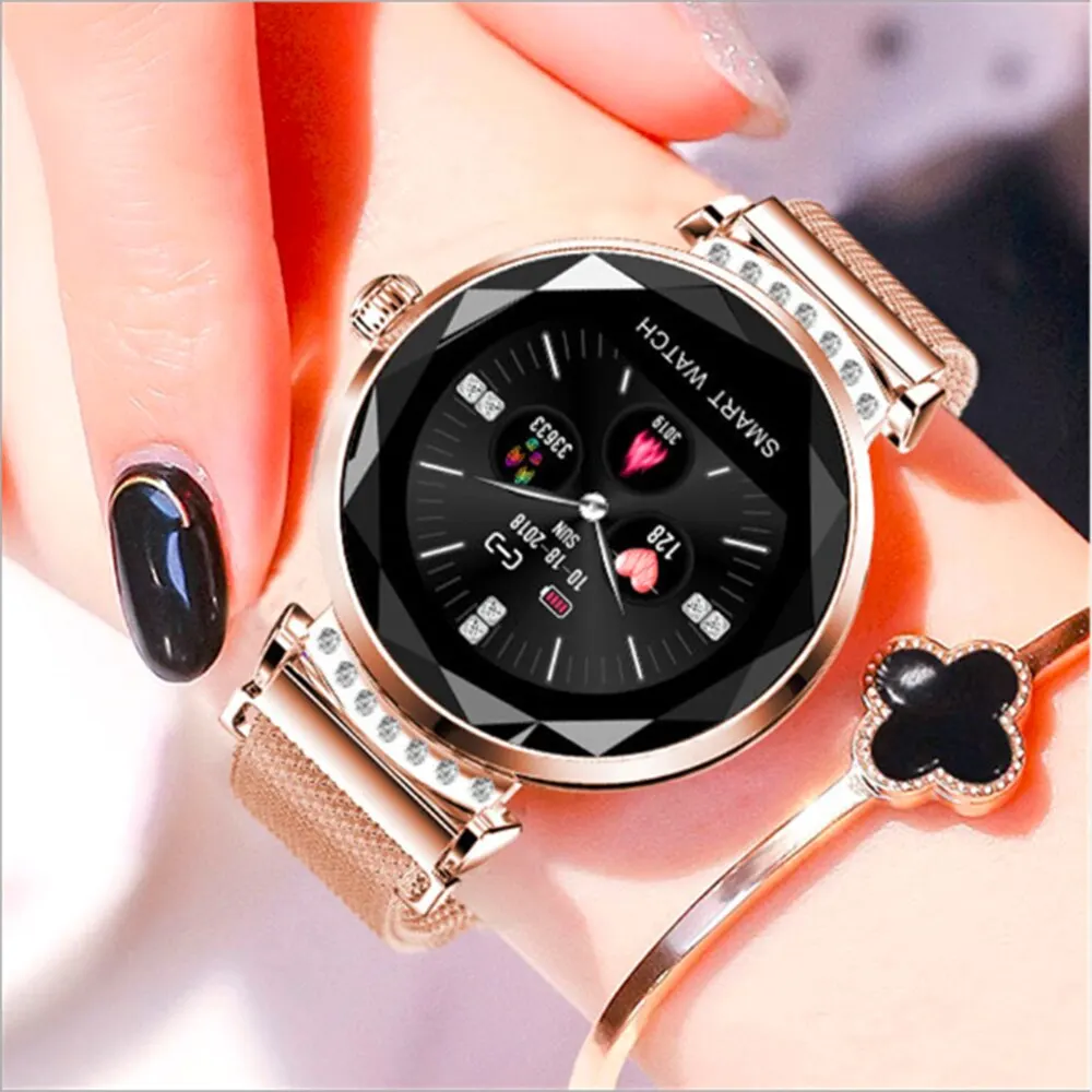 H2 Sport Bluetooth Smart Watch Women Blood Pressure Fitness Tracker Heart Rate Monitor Waterproof Lady Smartwatch ForAndroid IOS |