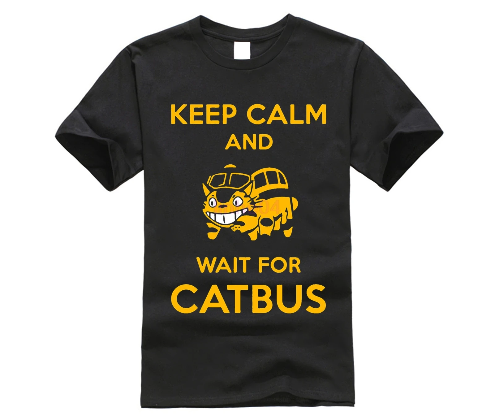 Базовые Футболки Clothihng Studio Ghibli My neigher Totoro Catbus Футболка мужская ткань подходит для
