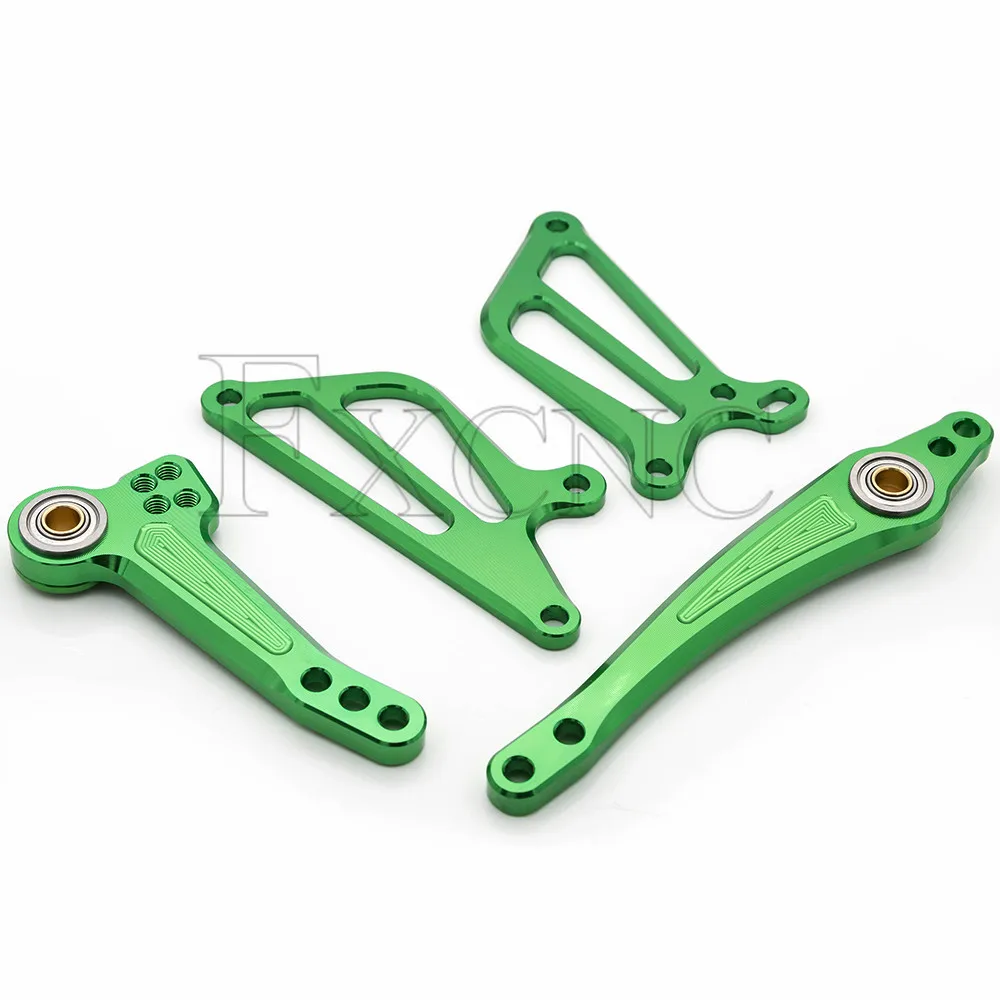 CNC мотоцикл Rearset ножной Peg тормозной рычаг переключения передач+ крыло для Honda CBR500R CBR400R CB500F CB400F CBR 500 2013