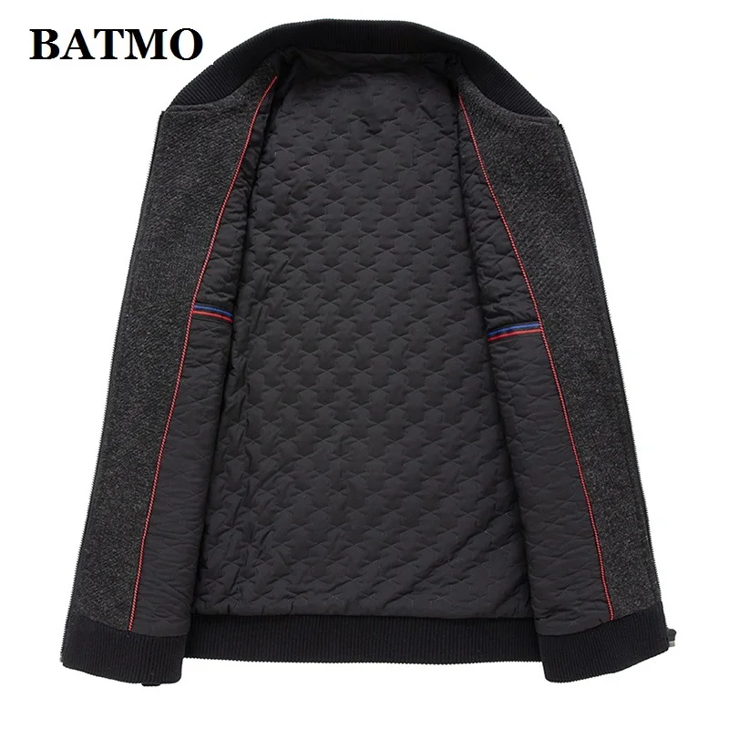 BATMO Новое поступление осенне-зимние повседневные мужские куртки, мужские повседневные парки, большие размеры 809