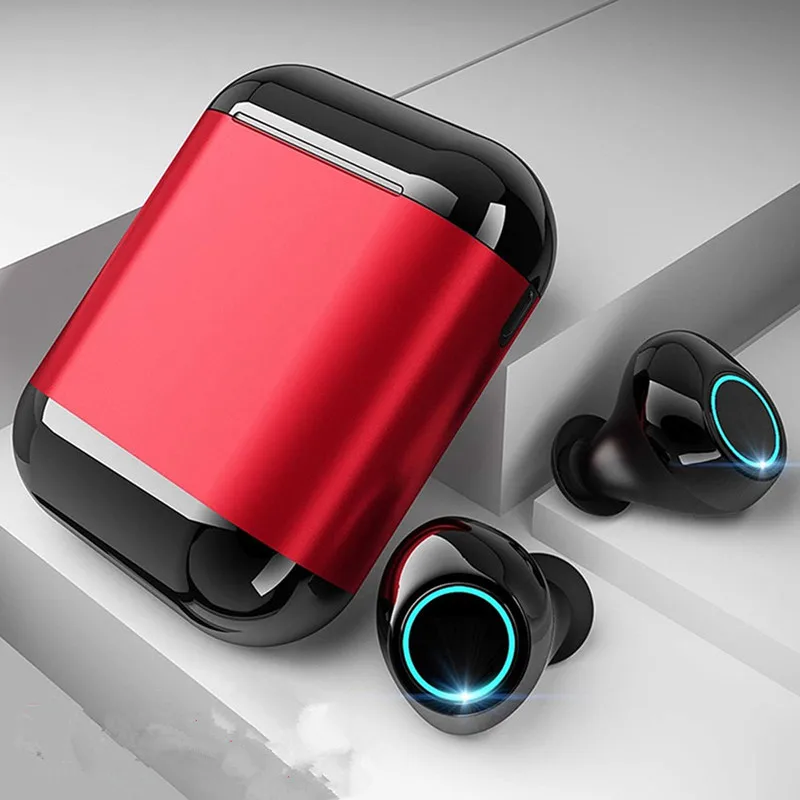 

S7 Bluetooth TWS Wireless Headphones Bluetooth Ear Buds Stereo Headset Bluetooth Headset with Microphone Charging Box