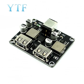 

2-way decompression module 12V24V fast charge fast charge transfer QC3.0 bis USB charge plate support FCP Apple Huawei