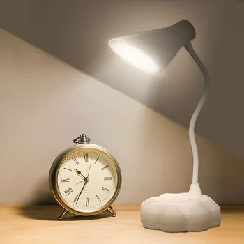 

LED Touch Folding Table Lamp 2.8W USB Rechargeable Reading Light 3 Levels Intensity Control Energy-Saving Reading Book Light