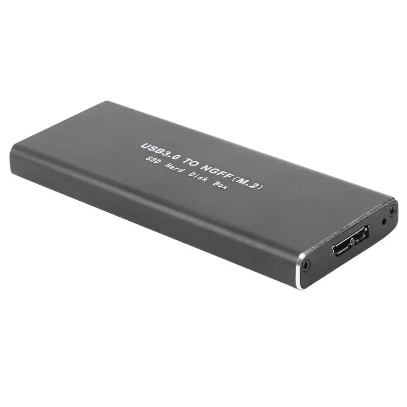 Чехол для жесткого диска SSD M.2 NGFF to USB3.0 адаптер для внешнего жесткого диска UASP портативный M.2 NGFF to USB3.0 чехол для корпуса