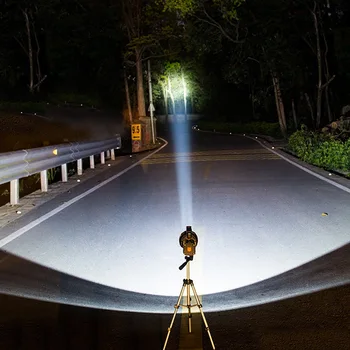 

1 Pcs Bright Torch Flashlight Searchlight LED Handheld Rechargeable Portable for Outdoor GQ