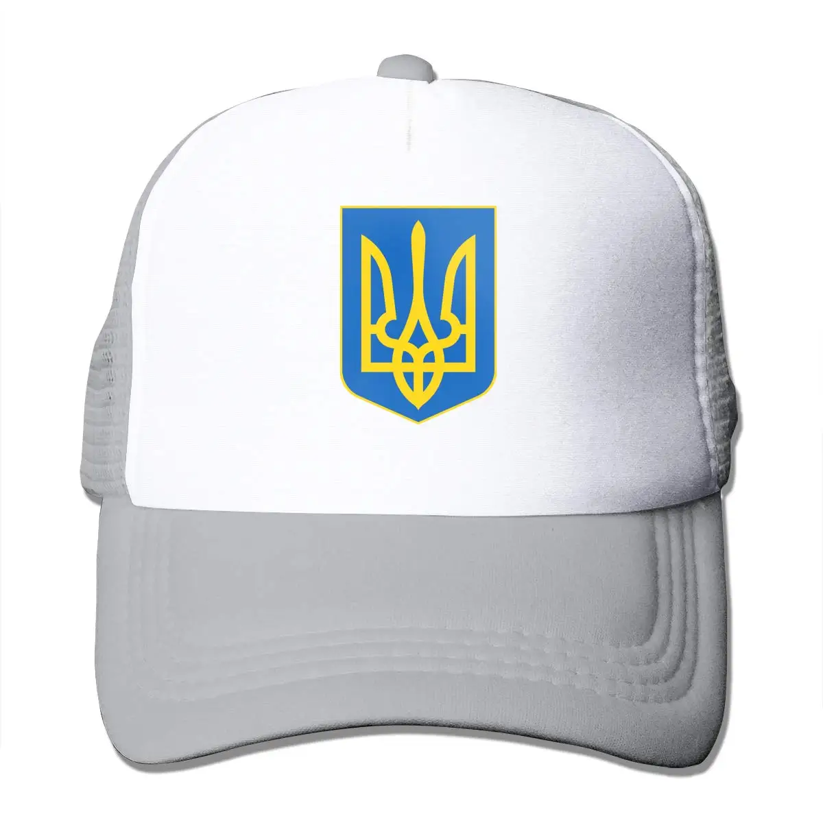 Tryzub унисекс Регулируемый Snapback ремень Дальнобойщик Шляпа сетка шляпа Защита от солнца сетки бейсбол CapBlack