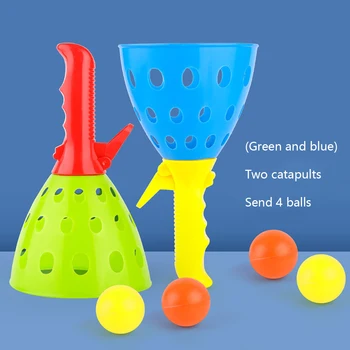 Launch Throw Catch Ball Set Children Outdoor Sports Toys Parent-child Interactive Catch Ball Toys Keep Body Health 9