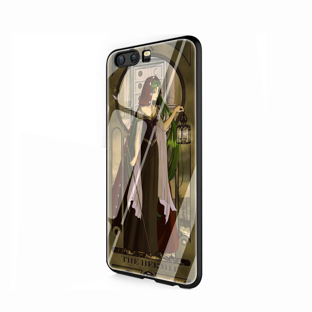 G10 EWAU Sailor Moon Tarot отличный стеклянный чехол для телефона huawei P20 30 P Smart Mate20 pro Lite Honor9 10 Lite - Цвет: G10