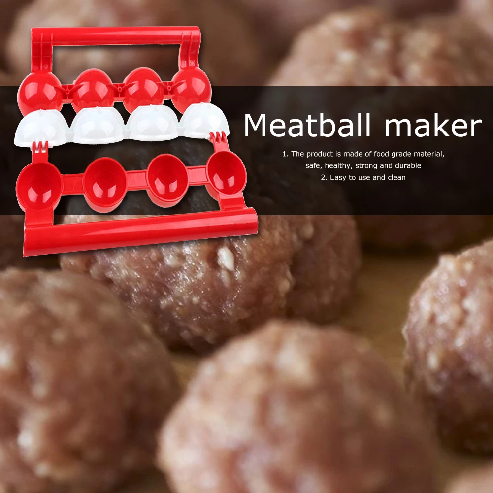 ABS Meatball Maker отличное мастерство хорошая прочность домашняя рыба мяч бургер