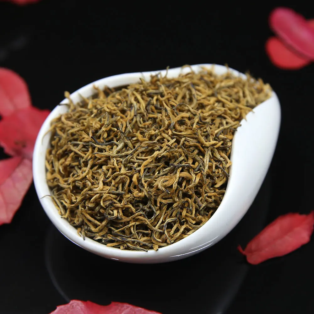 

Hand-picked Jin Jun Mei Black Tea Golden Eyebrow Wuyi Black Teas 250g
