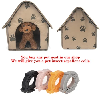 

2020 Portable Indoor Dog House Cat Cage Kennel Crate Fence Tent for Small Pet Dog and Cat Puppy Delivery Room Mosquito Necklace