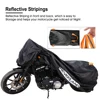 Alta calidad impermeable al aire libre motocicleta Moto bicicleta eléctrica cubre Motor lluvia impermeable conveniente para todos los motores funda moto ► Foto 3/6