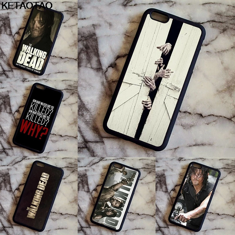 Чехол KETAOTAO Nuovo The Walking Dead для samsung galaxy S4 S5 S6 S7 S8 S9 S10 edge Note из мягкого ТПУ резины и силикона