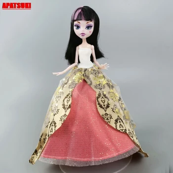 

Cosplay Costum Party Gown Dress Doll Clothes for Monster High Doll Dresses for Monster Doll Outfit Clothes Dollhouse Accessories