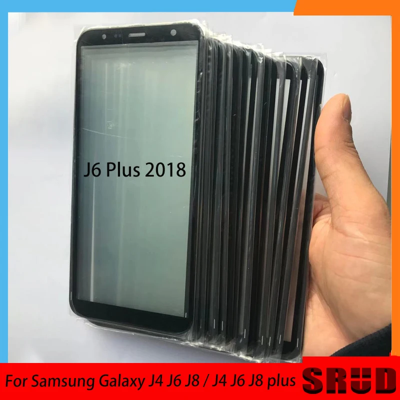 Ламинат ОСА внешний Стекло для samsung-Galaxy J4 J6 J8 плюс J400 J415 J600 J610 J800 J810 Ремонт сенсорного ЖК-экрана Запчасти