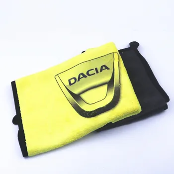 

30*30cm Car Care Wash Cleaning Microfiber Towel For Dacia Duster Logan Sandero Lodgy Pads Accessories Car Styling