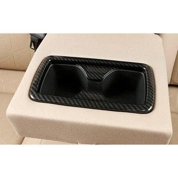 

ABS Water Cup Holder Cover For Toyota RAV4 19-20 Carbon Fiber Style Car Auto
