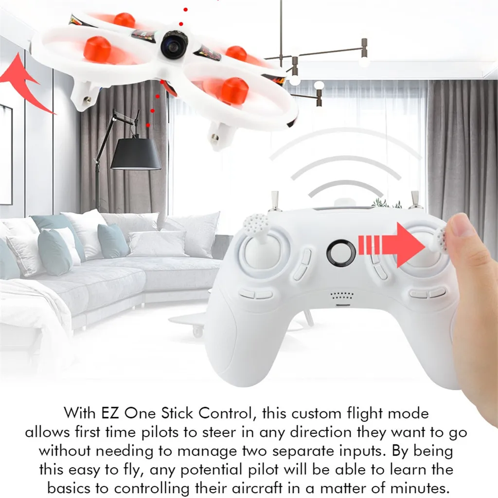 Emax EZpilot 82 мм мини 2~ 3S RTF версия с Goggle Крытый FPV RC гоночный Дрон игрушки для детей подарки игрушки для детей# E32