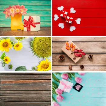 

Vinyl Custom Photography Backdrops Prop Wooden Planks Theme Photography Background 200309HZ-0015