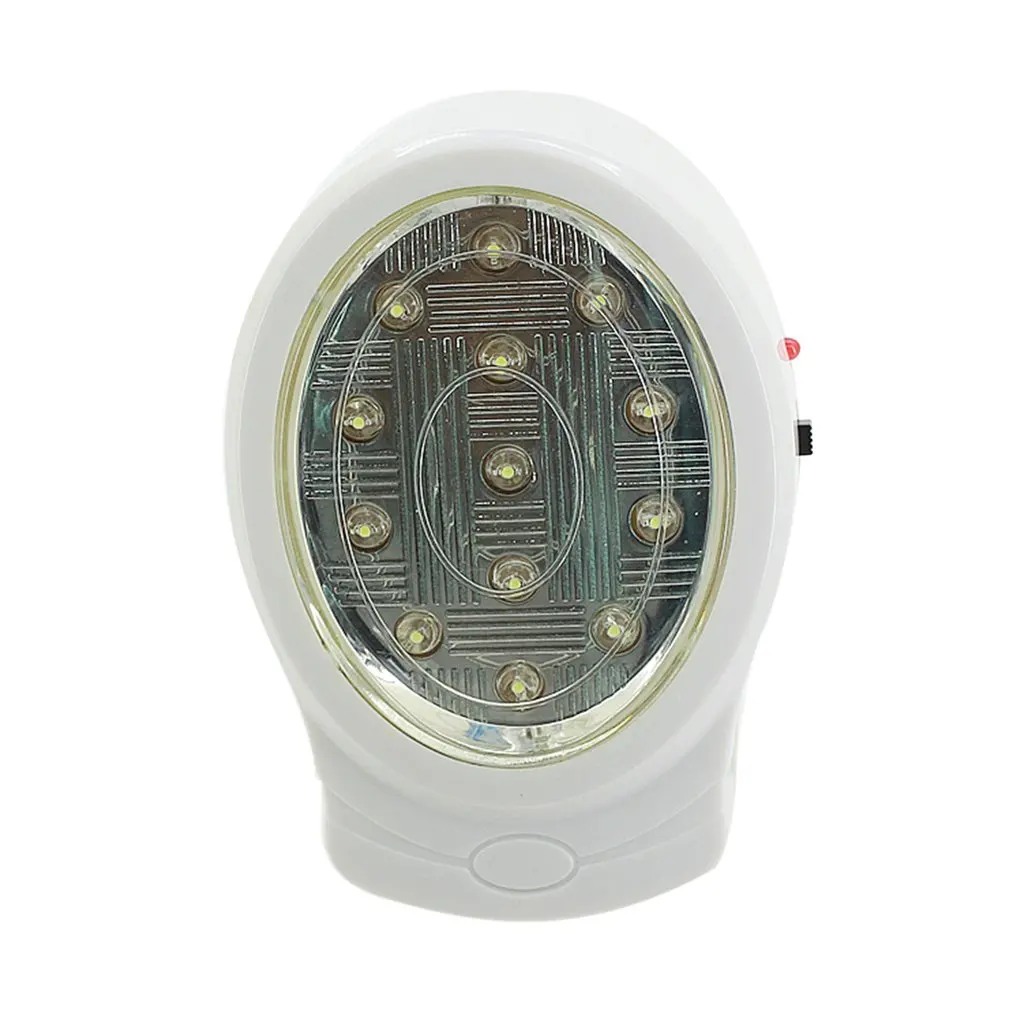 

2W 13 LED Rechargeable Home Emergency Light Automatic Power Failure Outage Lamp Bulb Night Light 110-240V US Plug