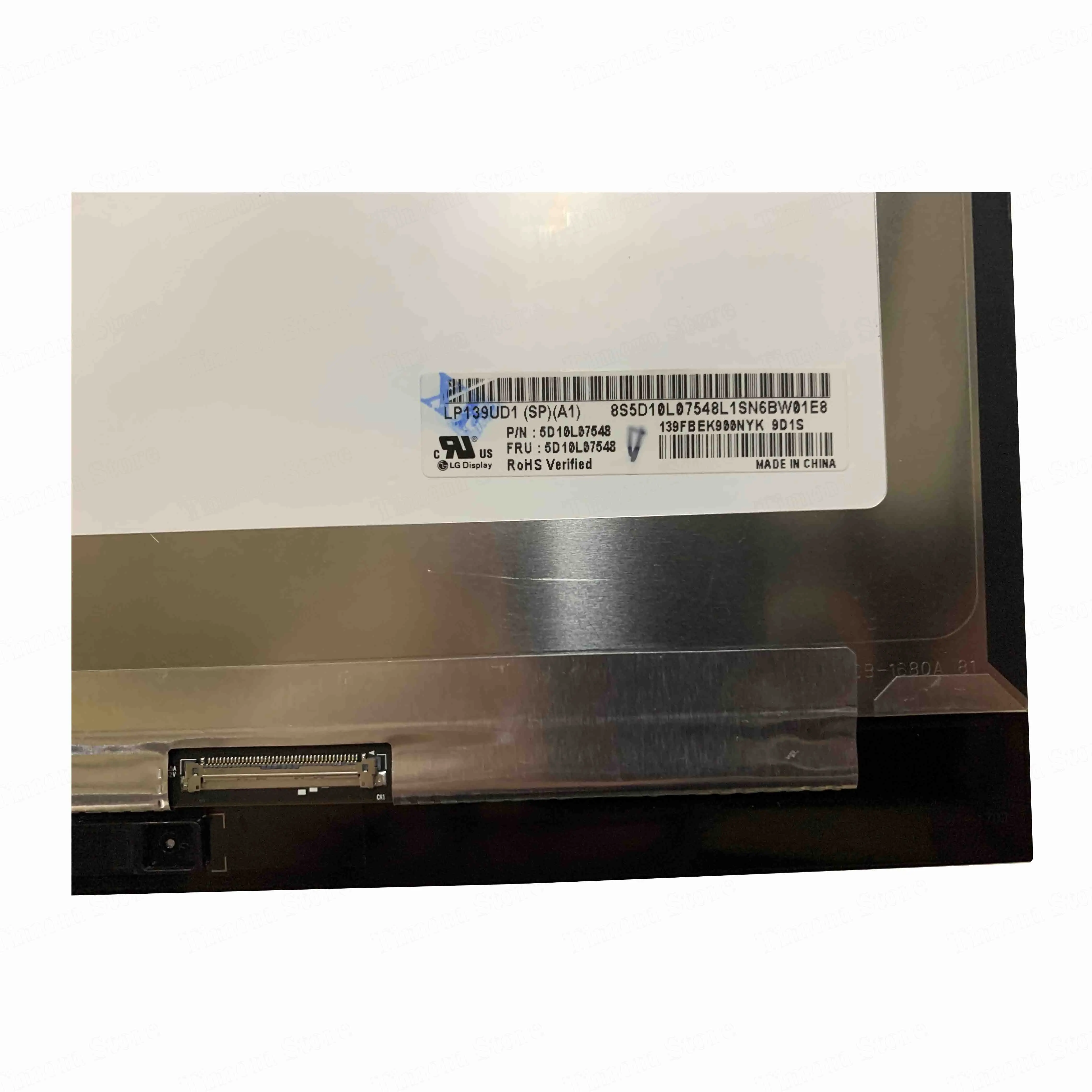 Для Йоги 910 13IKB 13 80VF 80VG стекло UHD FHD 9 ноутбук ideapad LCD сборка рамка сенсорный LG LP139UD1 SPA1