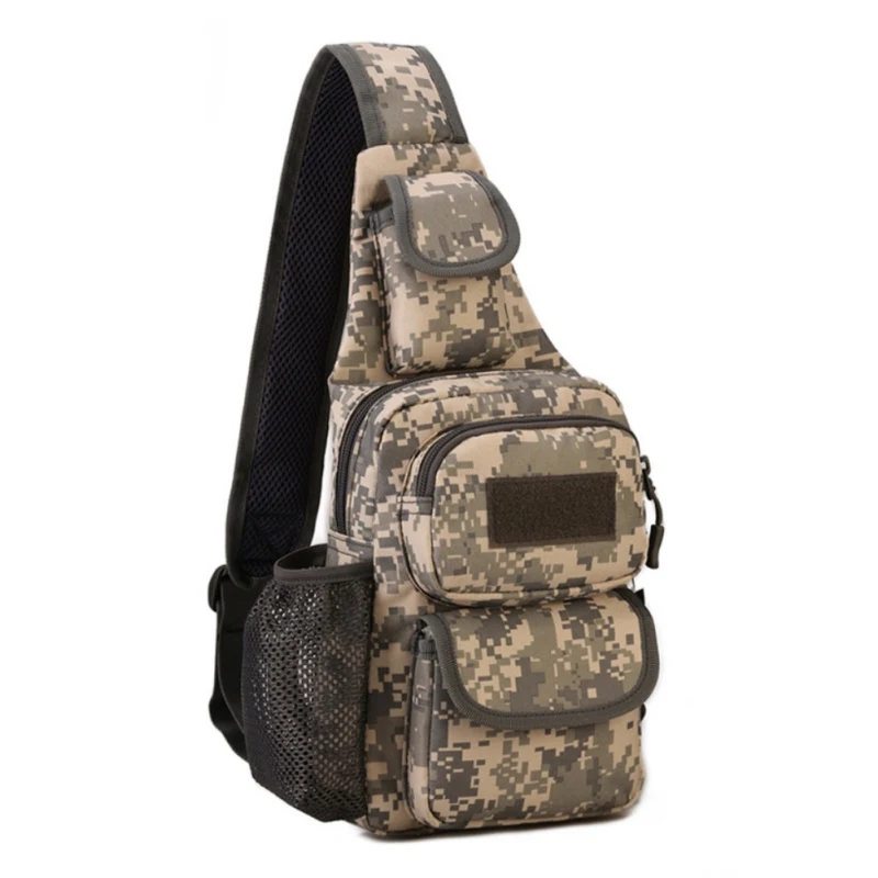 

Outdoor Hunting Tactical Shoulder Bag Riding Hiking Hunting Camping Travel Sports Multi-Purpose Crossbody Chest Bag Sportswear