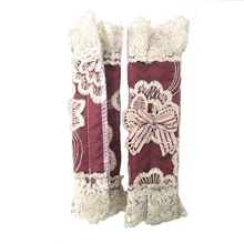 1 шт., пылезащитные Чехлы, дверные ручки, ткань, узор, европейский стиль, сохраняет тепло, антистатические, зимние, для дома, дома, кухни, аксессуары