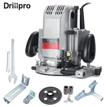 1350W 220V светлого дерева электрический триммер для деревообработки 23, 000r/мин мини-маршрутизатор 1/2 маршрутизации цанговый Электрический фрезерный станок для обрезки Мощность инструмент