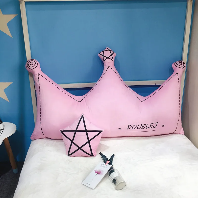 VESCOVO детская комната длинная подушка детская комната большая подушка для чтения для близнецов полный размер кровати - Цвет: as picture