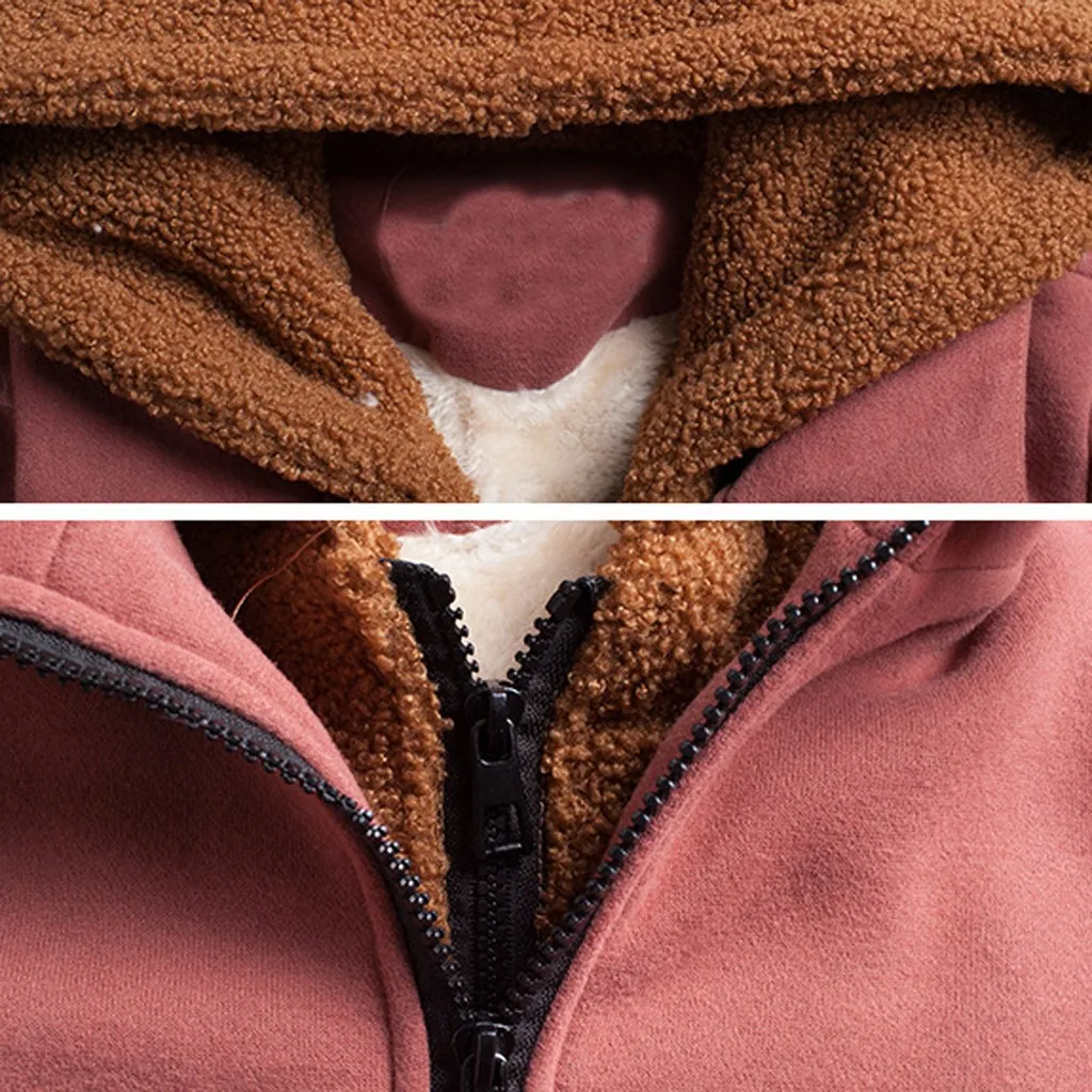 Chaqueta manteau femme, зимнее пальто для женщин, свободная верхняя одежда, однотонные куртки с хлопковой подкладкой, пальто с карманами, abrigos mujer invierno