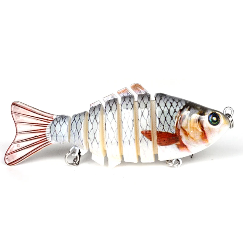 

10cm 15.5g Sinking Wobblers Fishing Lures Jointed Crankbait Swimbait 6 Segment Hard Artificial Bait For Fishing Tackle Lure