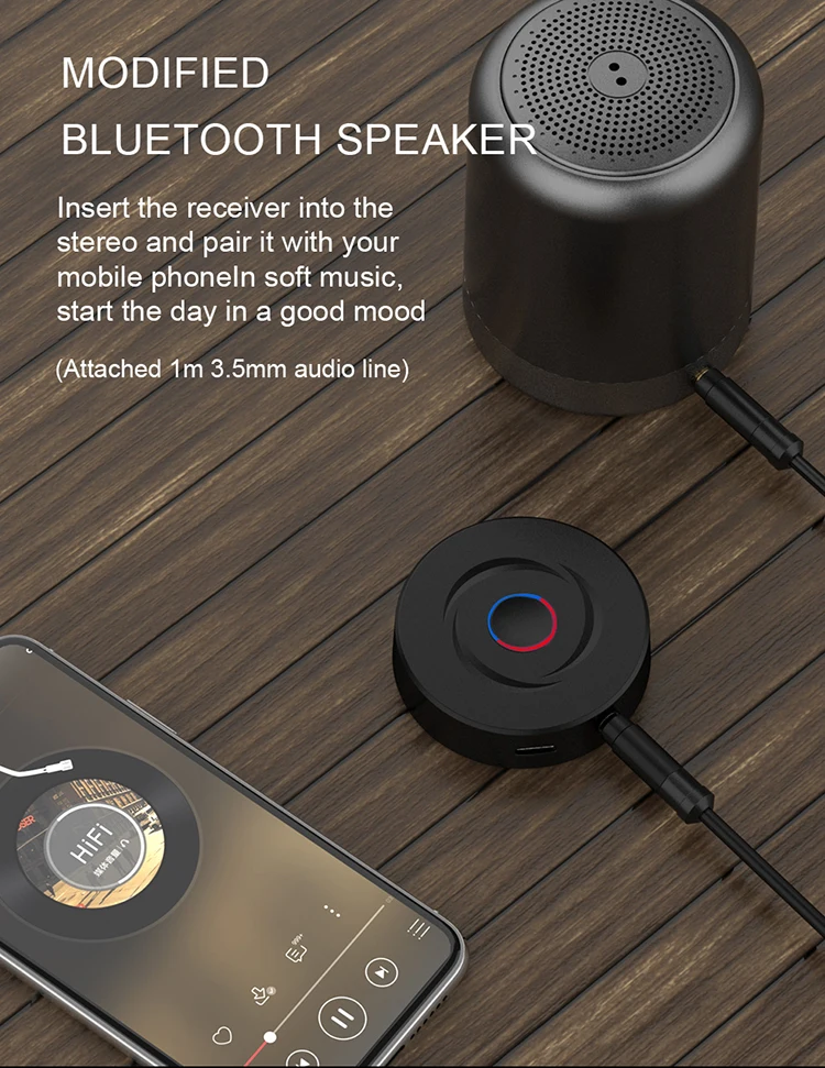 Bluetooth передатчик приемник 2 в 1 Bluetooth 5,0 адаптер 3,5 мм разъем аудио приемник стерео для динамик наушники с AUX