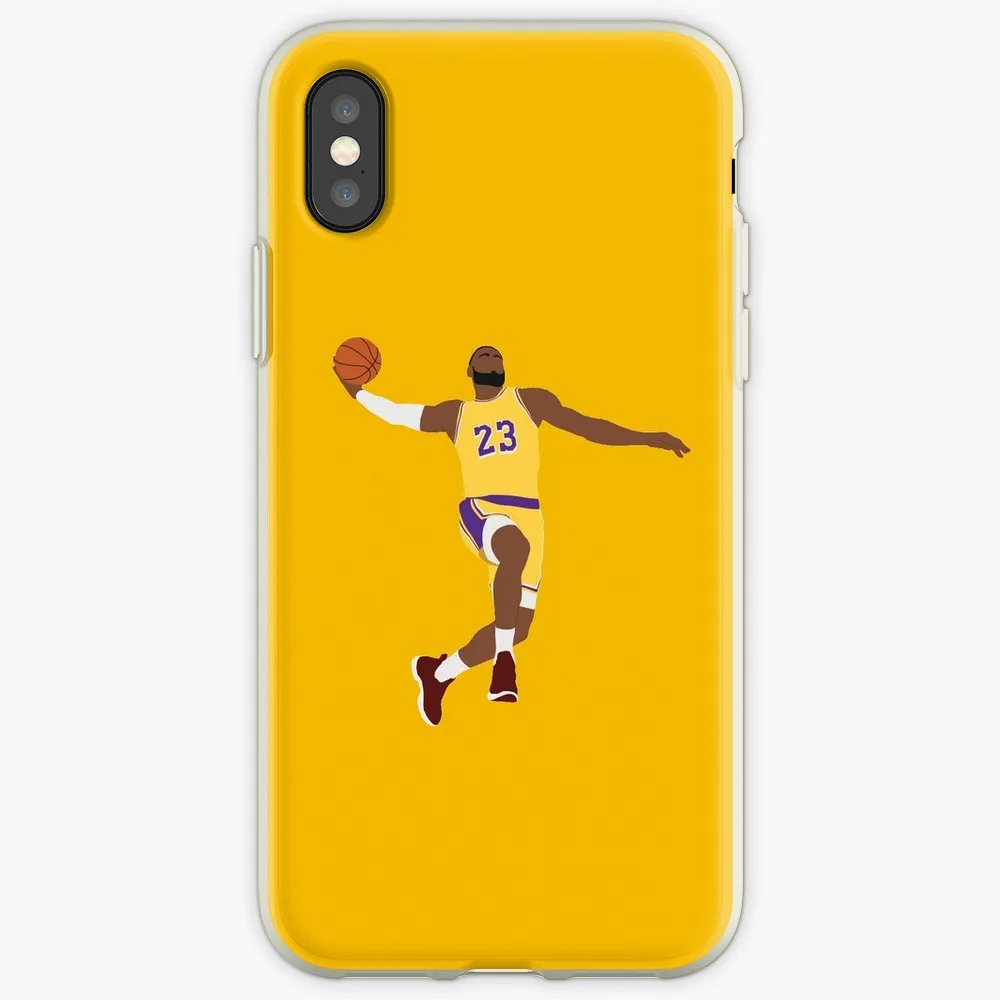 Lebron James - for iPhone 11 X XS Max XR Cute Cat Tom Cover iphone 8 7 6 6S Plus Soft Silicone Clear | Мобильные телефоны и