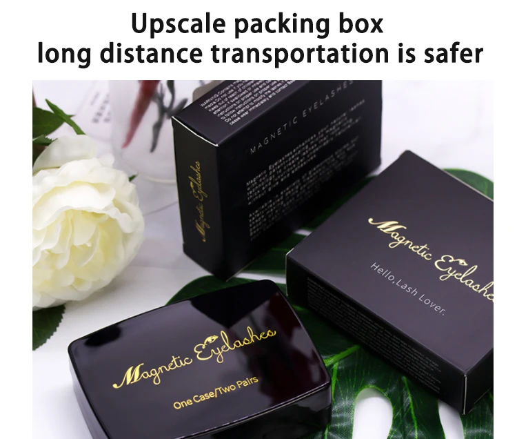 Магнитные накладные ресницы Natural Wispy 25 мм 3D искусственная норка Easy Fan Eye Lashes магнитные Накладные ресницы с 5 магнитами